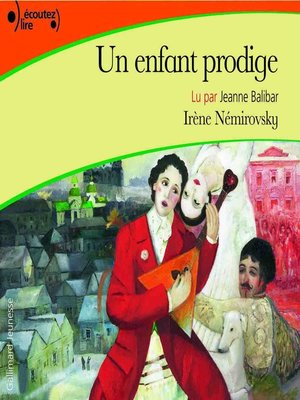 cover image of Un enfant prodige